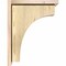 Ekena Millwork Huntington Rough Sawn Corbel w/Backplate, Douglas Fir, 8"W x 14"D x 18"H COR08X14X18HUN01RDF - alternate 2